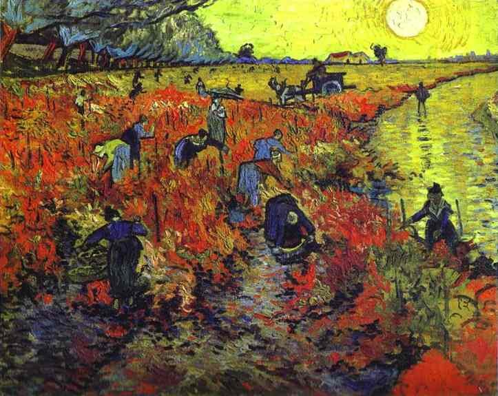 Vincent van Gogh Red vineyards